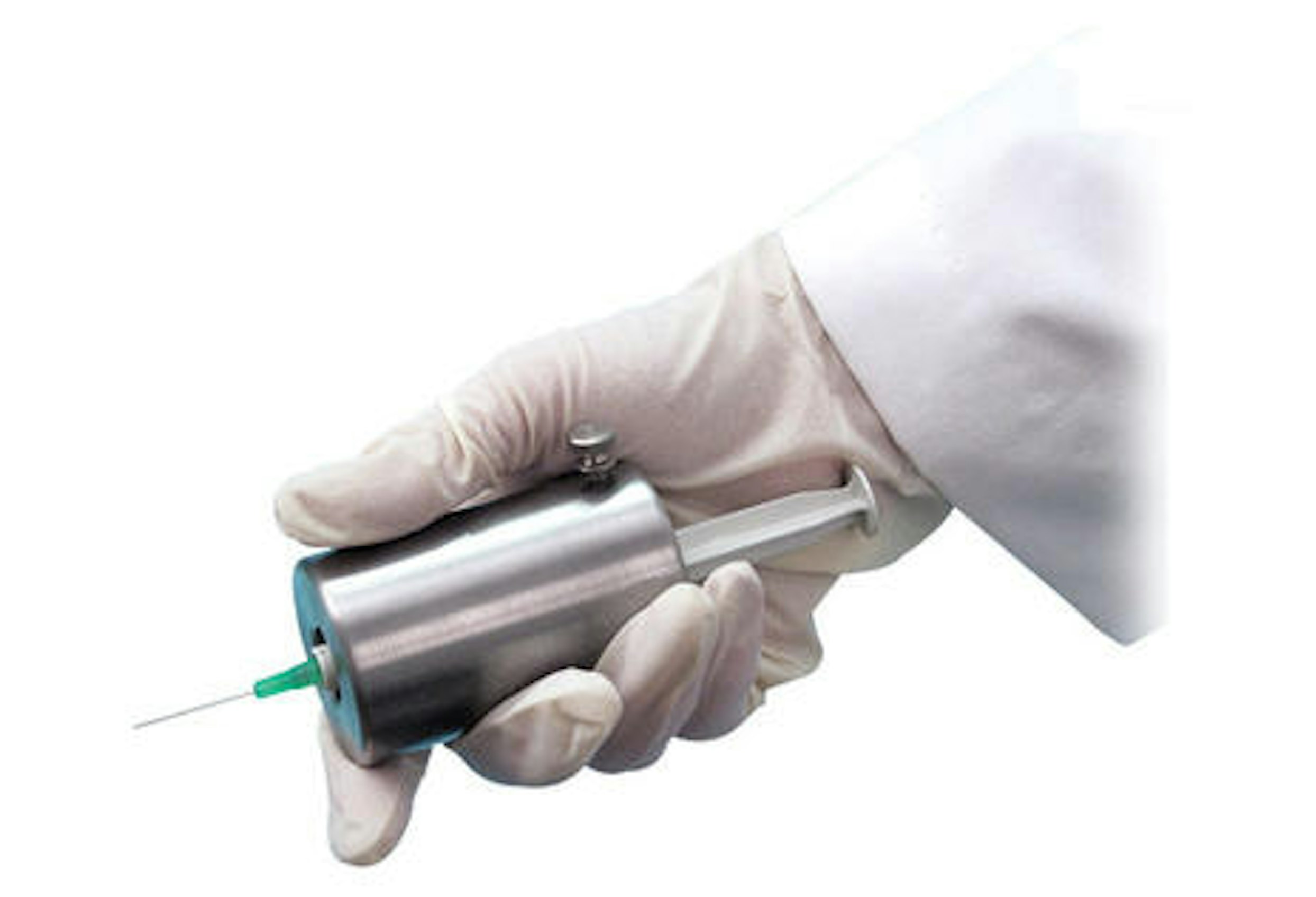 【未使用?】チバ製品株式会社 ノベルティ アクリル臓器文鎮 Z-PET Syringe Shield | Mirion