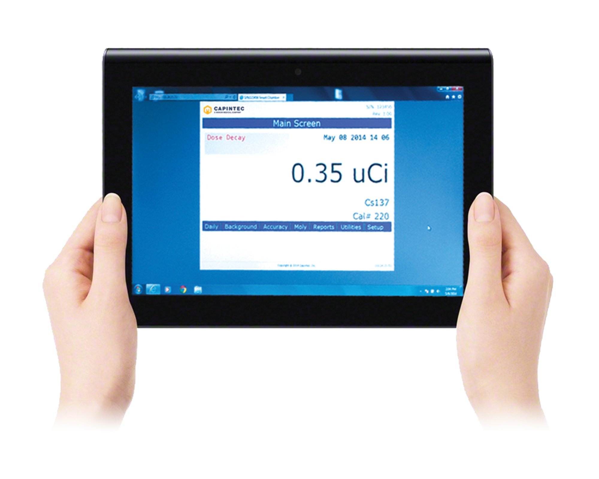 Crc pc smart chamber tablet