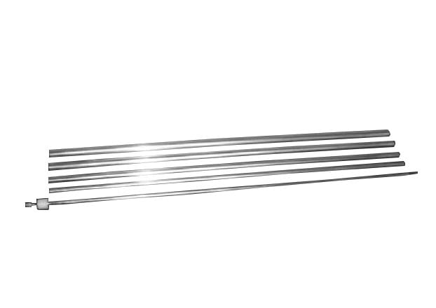 Nema pet sensitivity phantom aluminum tubes