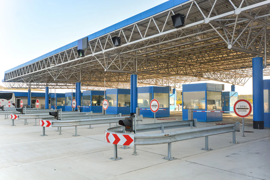 Border Checkpoint Railing Border Security | Mirion