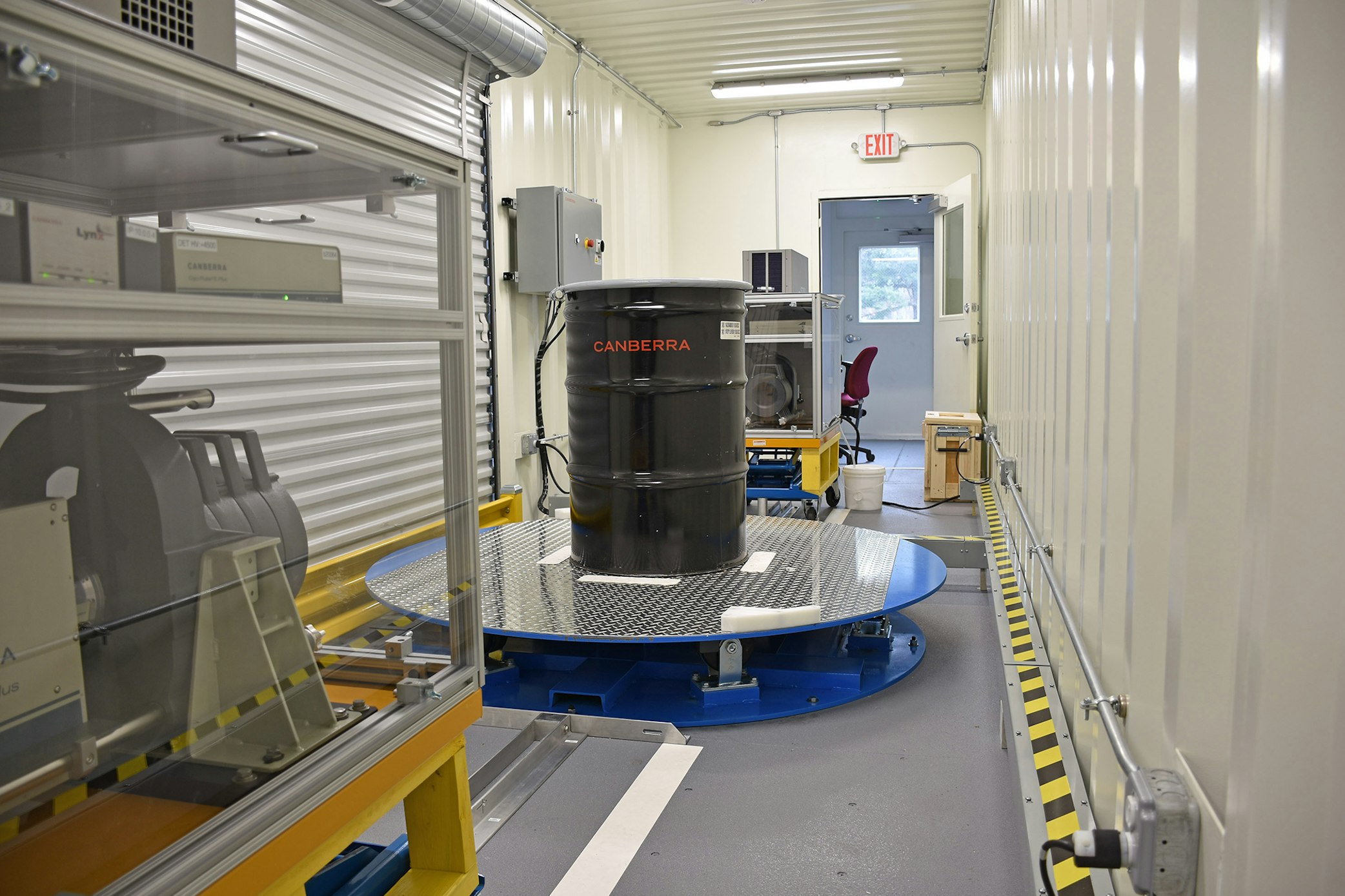 Milcc system mobile isocs large container counter