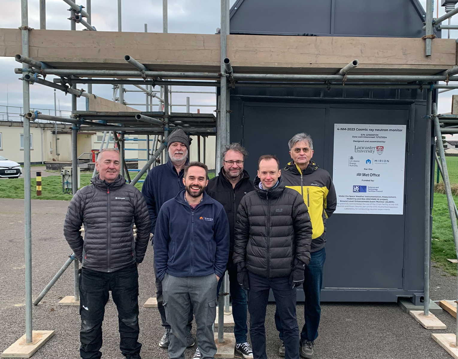 Mirion lancaster university team