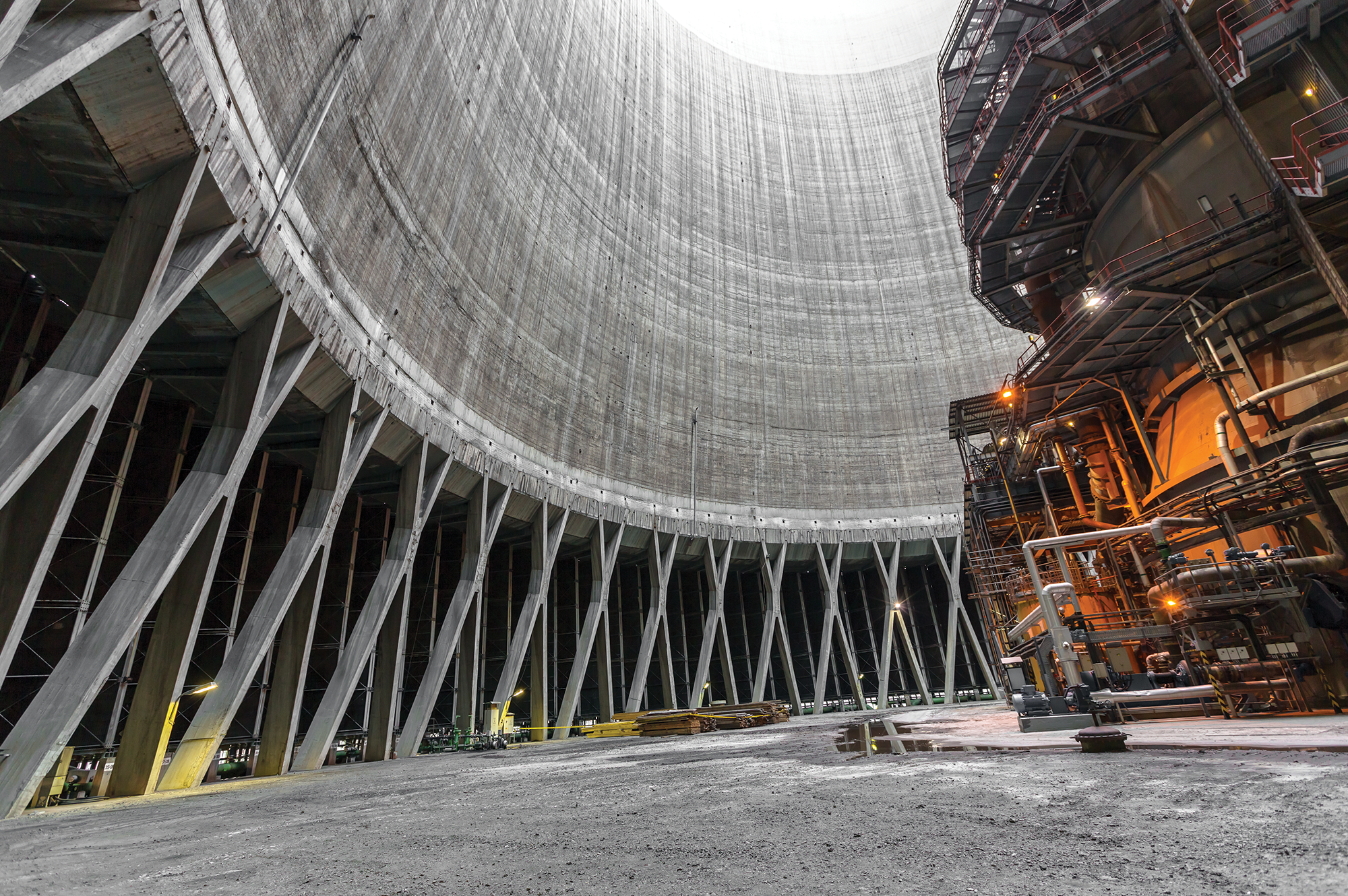 Supporting low carbon environment nuclear facility