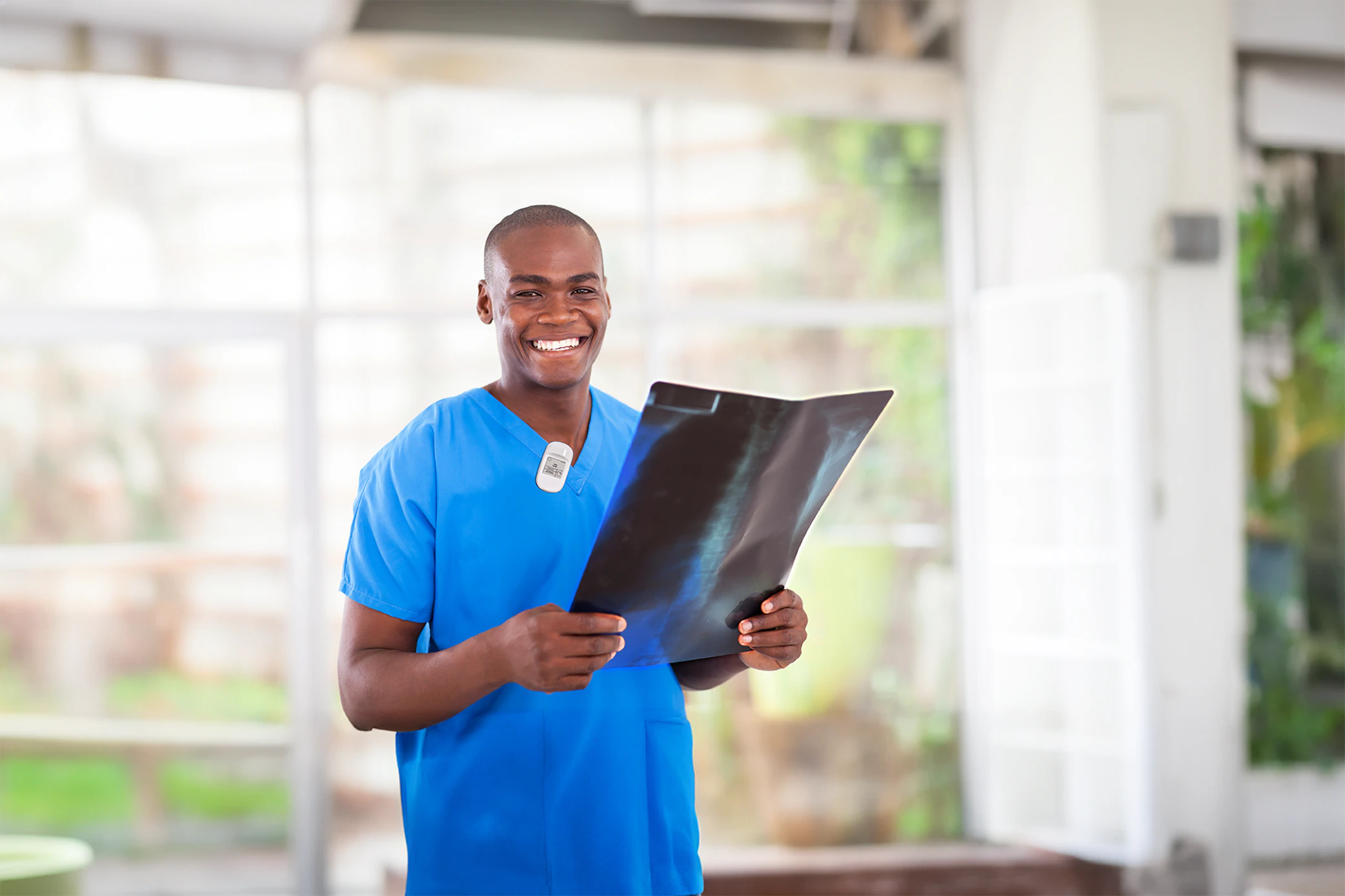 Instadosevue blue scrubs