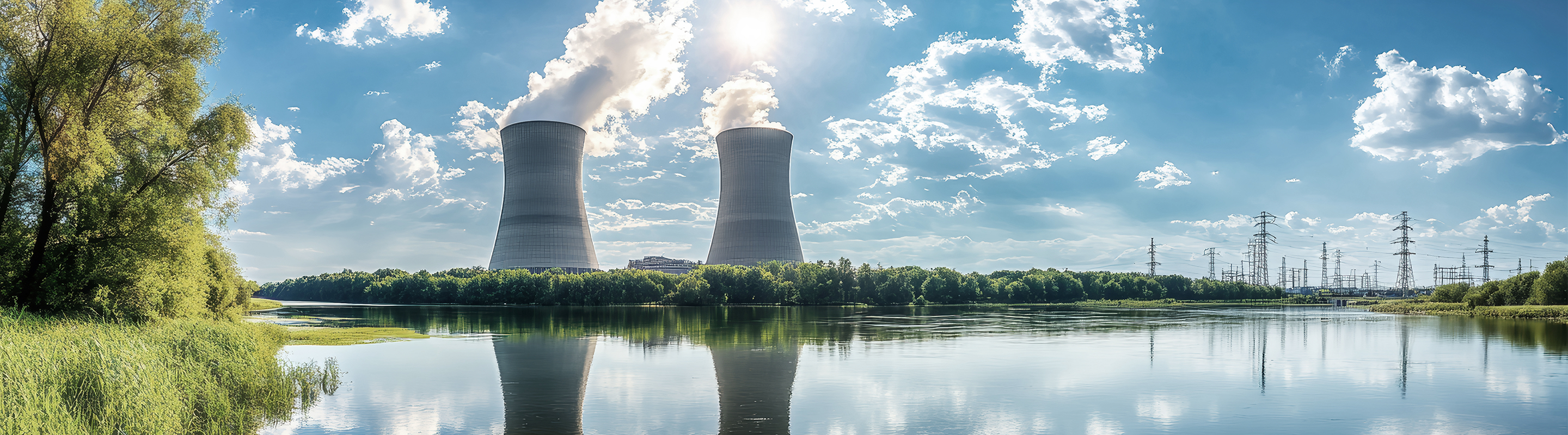 Nuclear power plant on water