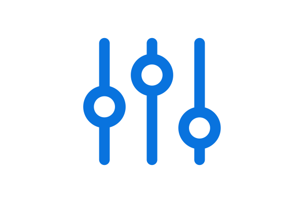 Icon sliders