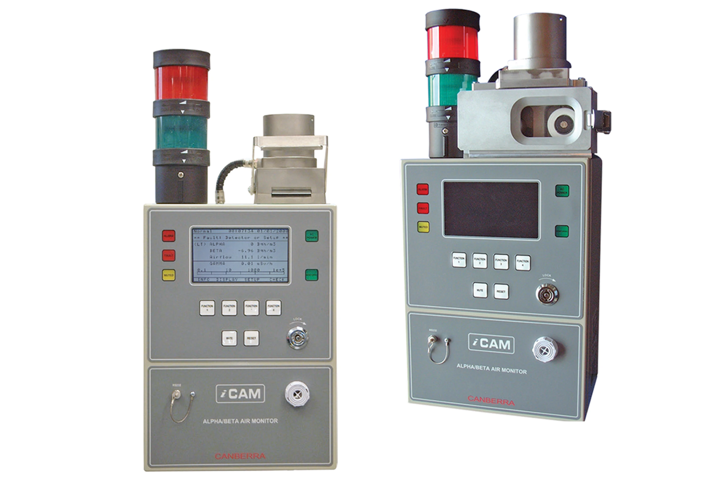 iCAM™ Mobile Alpha Beta Particulate Monitor | Mirion