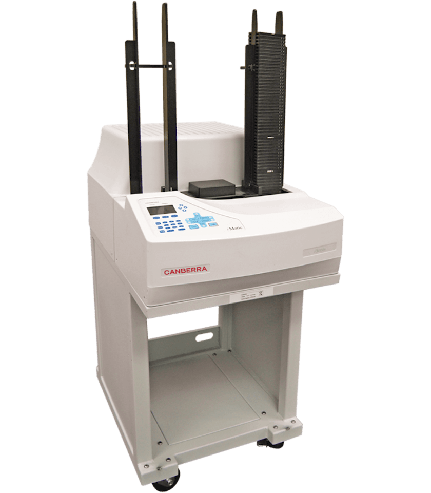 Imatic gas less automatic alpha beta counting system external