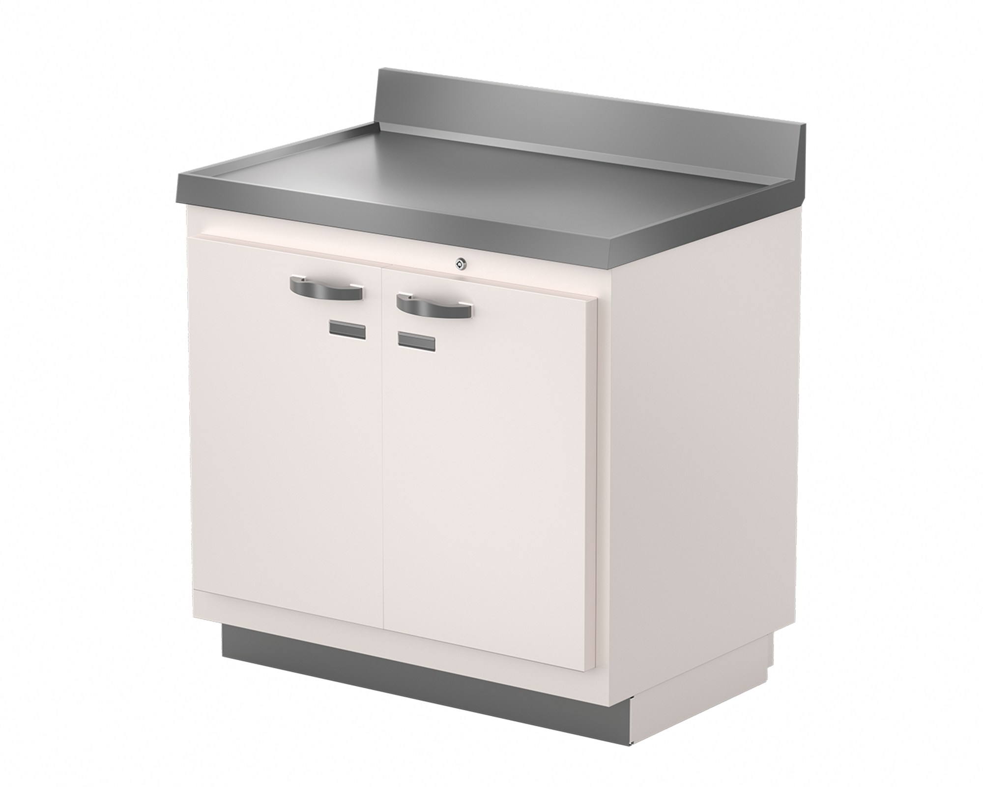 Lead lined preparation enclosure base cabinet