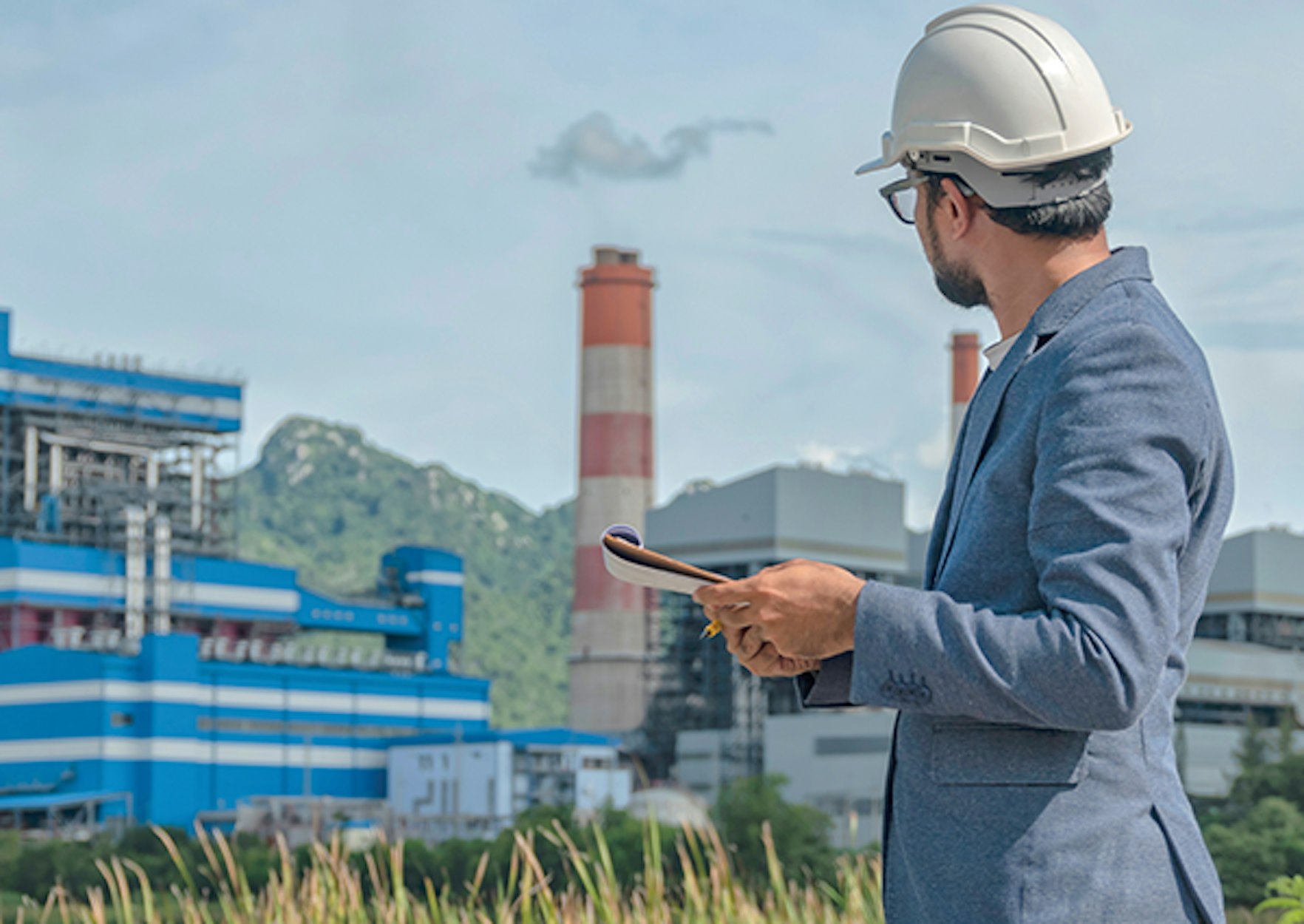 Nrc audit support services man at factory