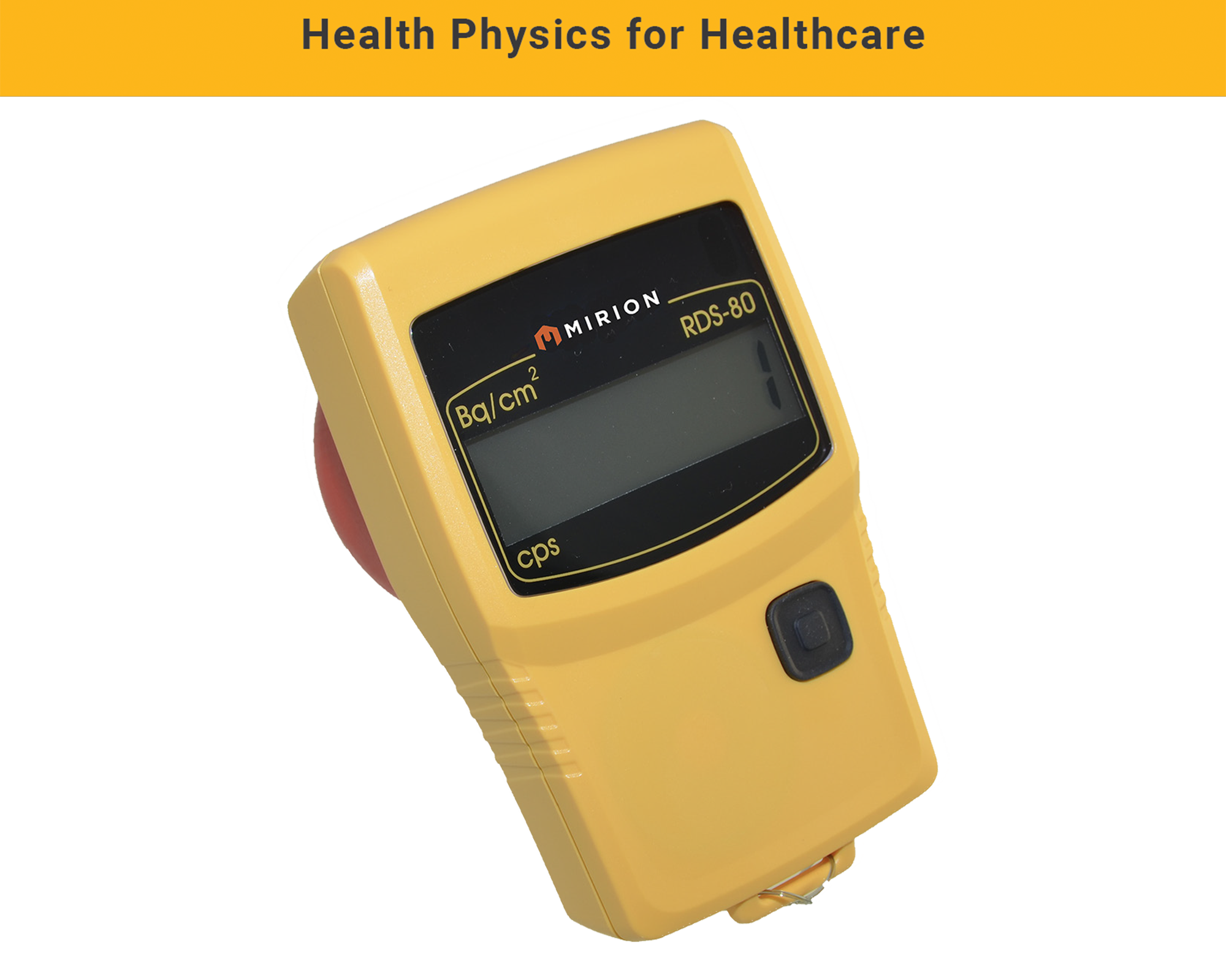 sony3 マプレックス 健康管理機器 RDS-80™ for Healthcare 表面汚染メーター | Mirion