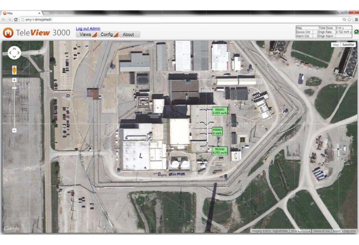 TeleView 3000 Browser Based Remote Monitoring Software | Mirion